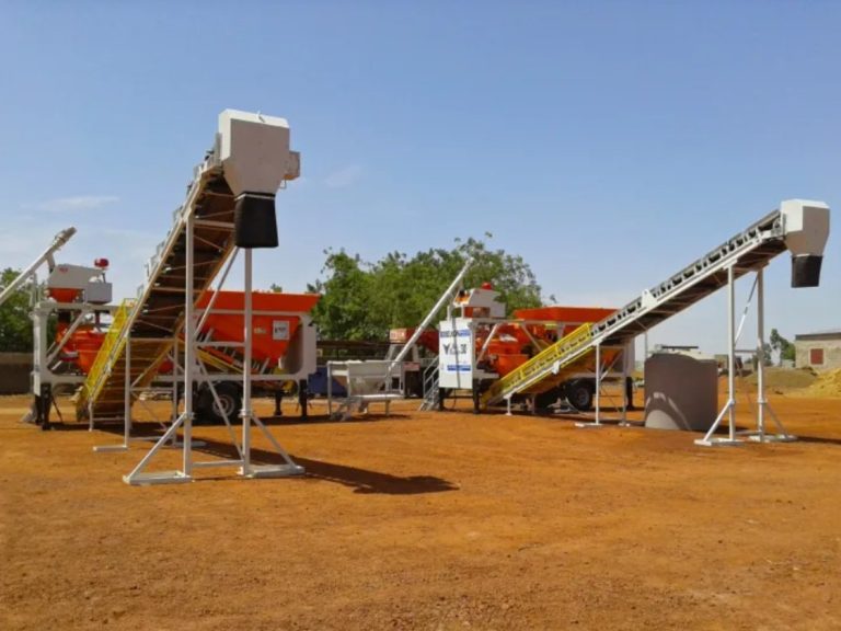 Компактный бетонный завод серии MIX MASTER 30: мобильное решение для производства бетона